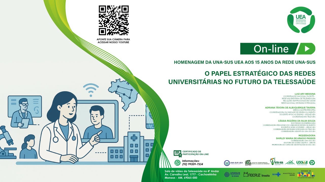 UNASUS - O papel Estrat&eacute;gico das Redes Universit&aacute;rias no futuro da Telessa&uacute;de