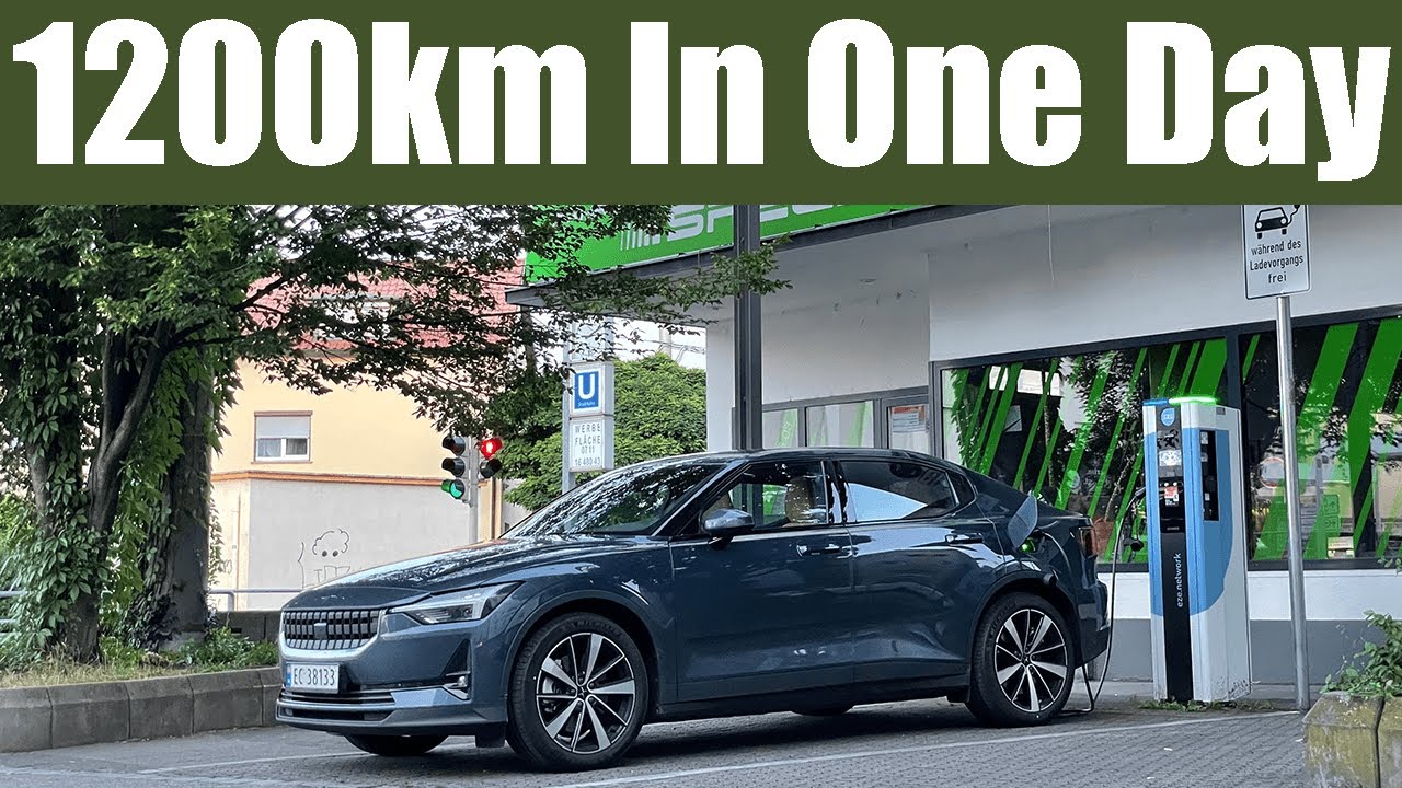 Driving The Polestar 2 From Norway To The Italian Riviera | DAY 2 | Malmö - Stuttgart