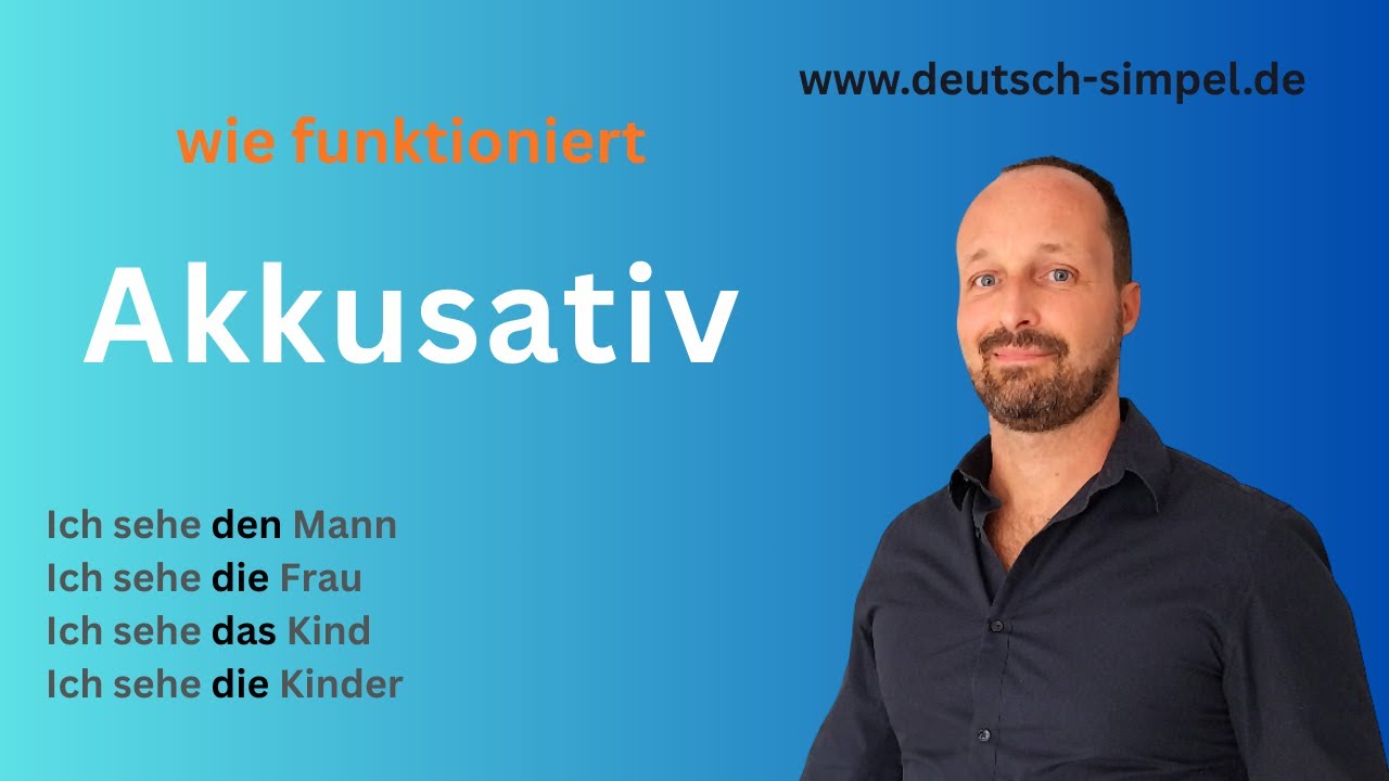 Akkusativ / Artikel: den, die, das, die