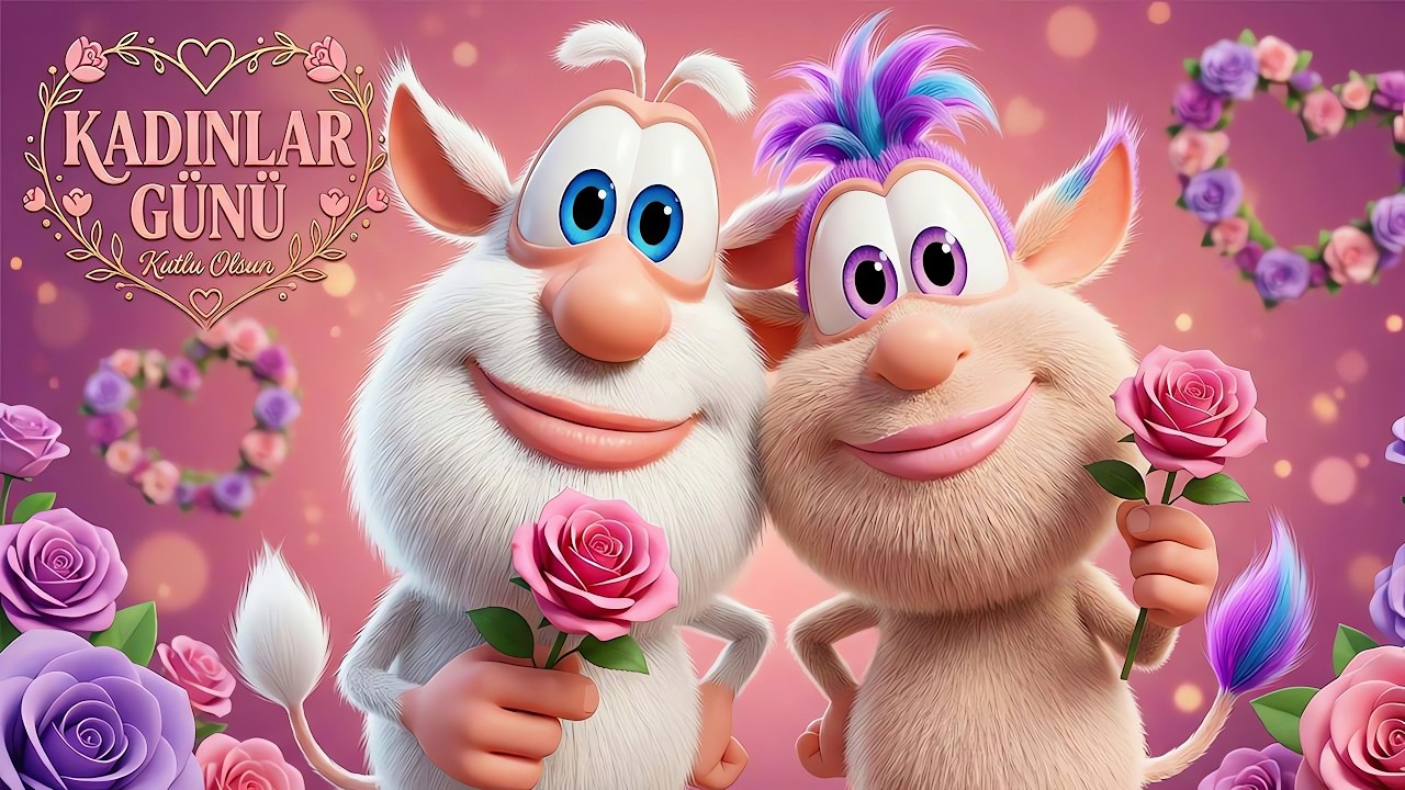 Booba 💐 Kadınlar Günü Sürprizi! 🎁✨ 8 Mart Özel | Çocuklar İçin Çizgi Filmler
