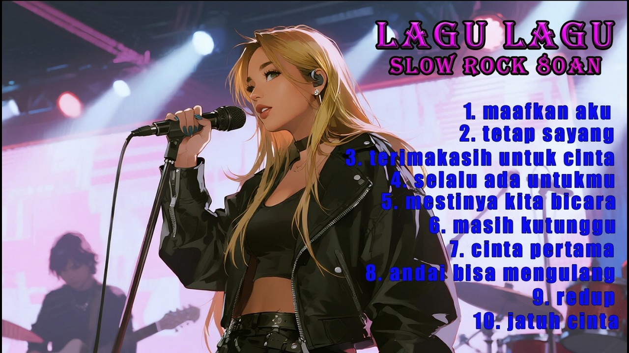 LAGU LAGU SLOW ROCK 80AN - RENDA OCTOVA - KUMPULAN LAGU LAGU SLOW ROCK YANG BISA JADI KOLEKSIMU.