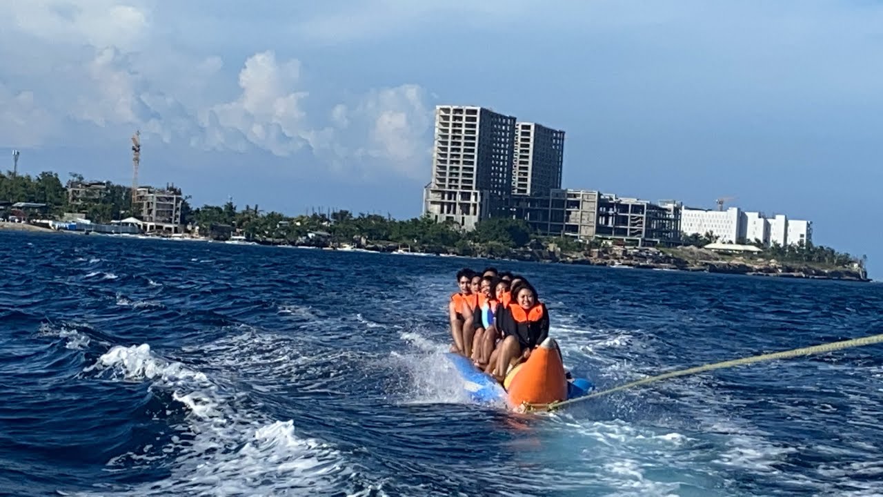 Island Hopping in Lapu Lapu City Cebu | dive Cebu | banana boat #islandhopping #islandlife