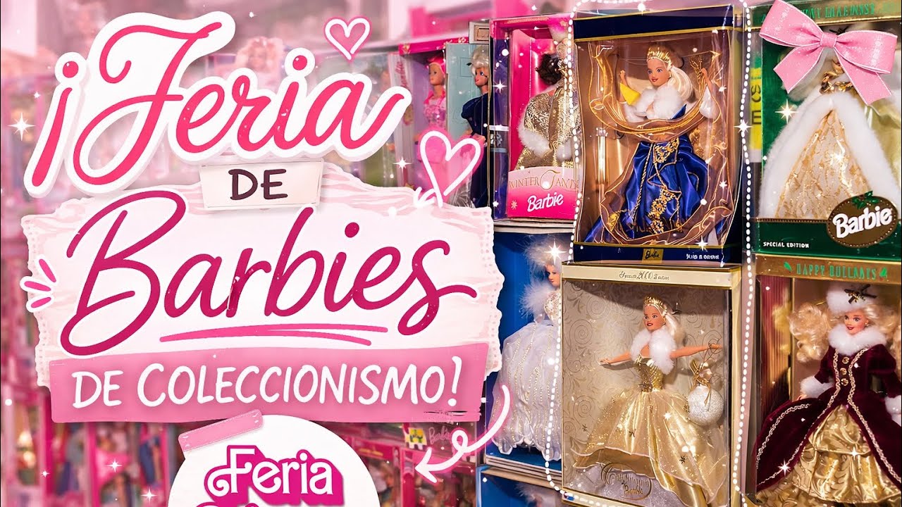 💗¡ESTA FERIA DE COLECCIONISMO ESTABA LLENA DE BARBIES! #teamplastica CONCURSOS Y MÁS 