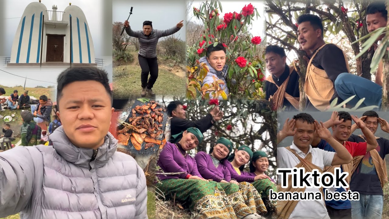 Picnic ( Day-2 ) Tiktok banauna besta ||chedanda || Bhujung village || Vlog-89 ||  