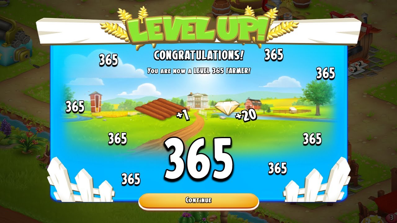 Hay Day-LEVEL UP 365!!