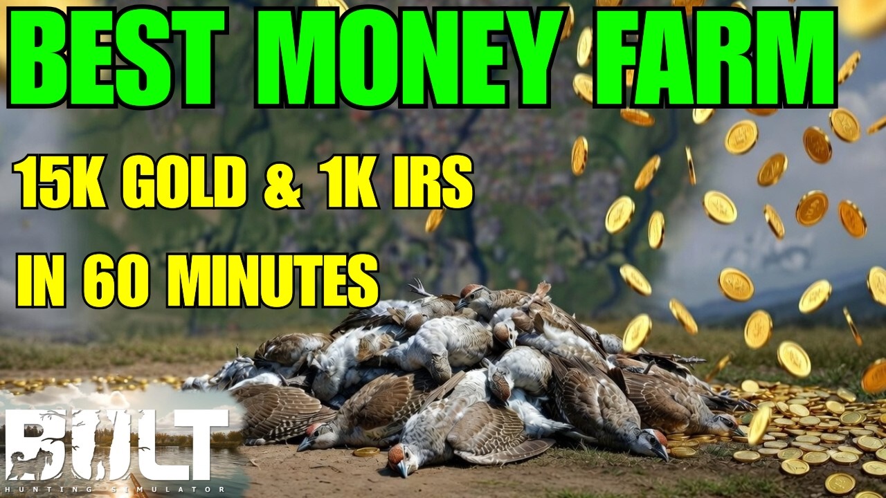 BULT Best Money Farm: 21 Grouse = 15k Gold + 1k IRS in 1 Hour! 🦆💰