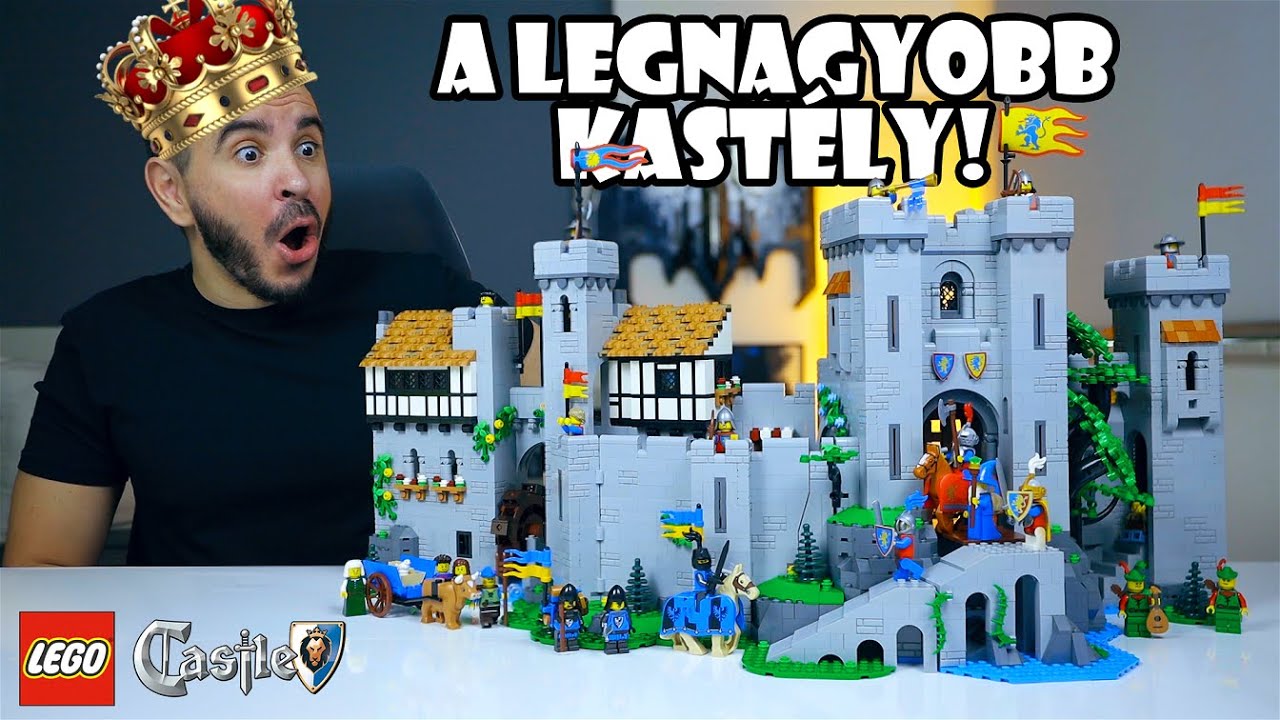 Mennyit fejlődött a LEGO, az elmúlt 90 évben? || LEGO 10305 Az Oroszlánlovagok Kastélya
