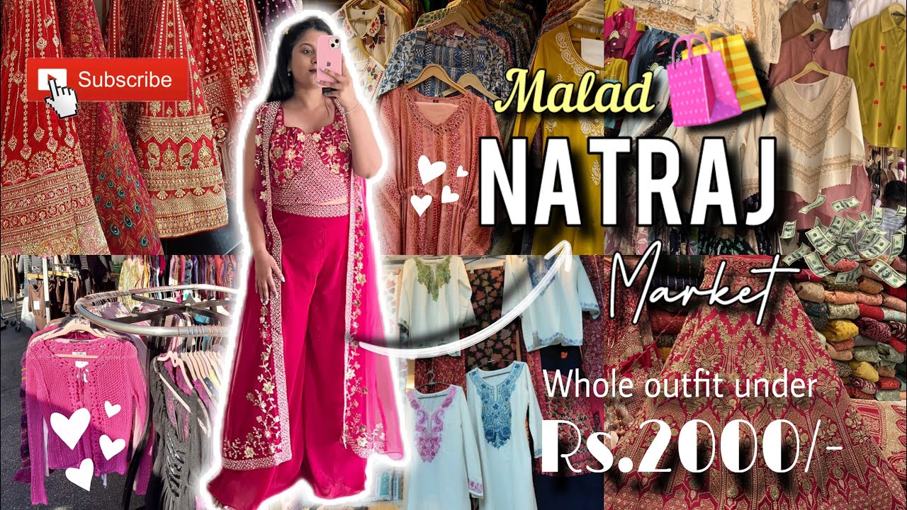 Natraj Market Popular Bridal Outfits 🛍️| Wedding Shopping 2026✨ #bridal #viral #shopping 