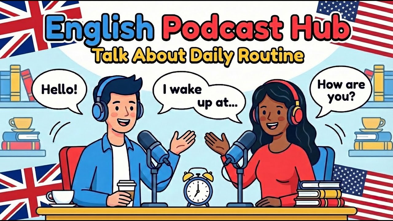 Learn English Quickly With Podcast | Talk About Daily Routine in English