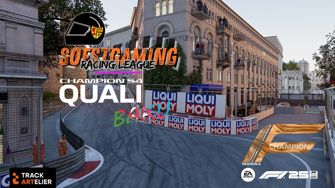 Soestgaming Racing League Champions | Season 4 | Quali 5 | Baku | powered by Trackartelier