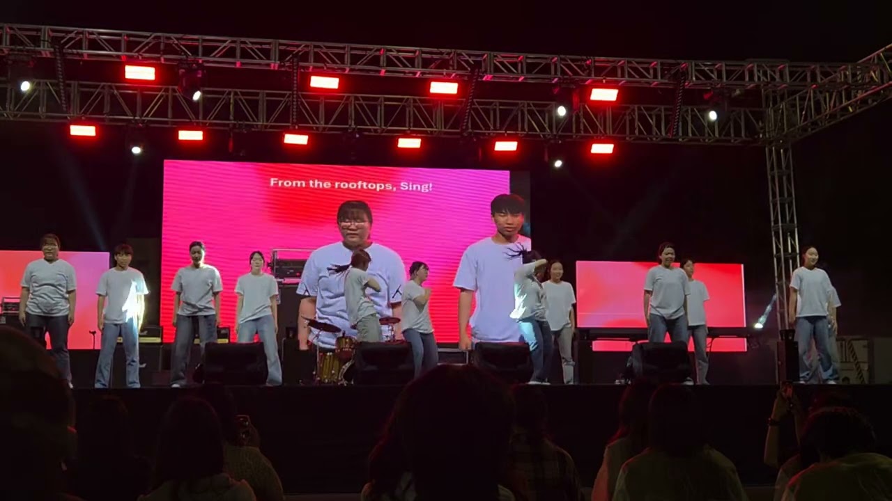 2025 지오 선교축제 무대_Not ashamed