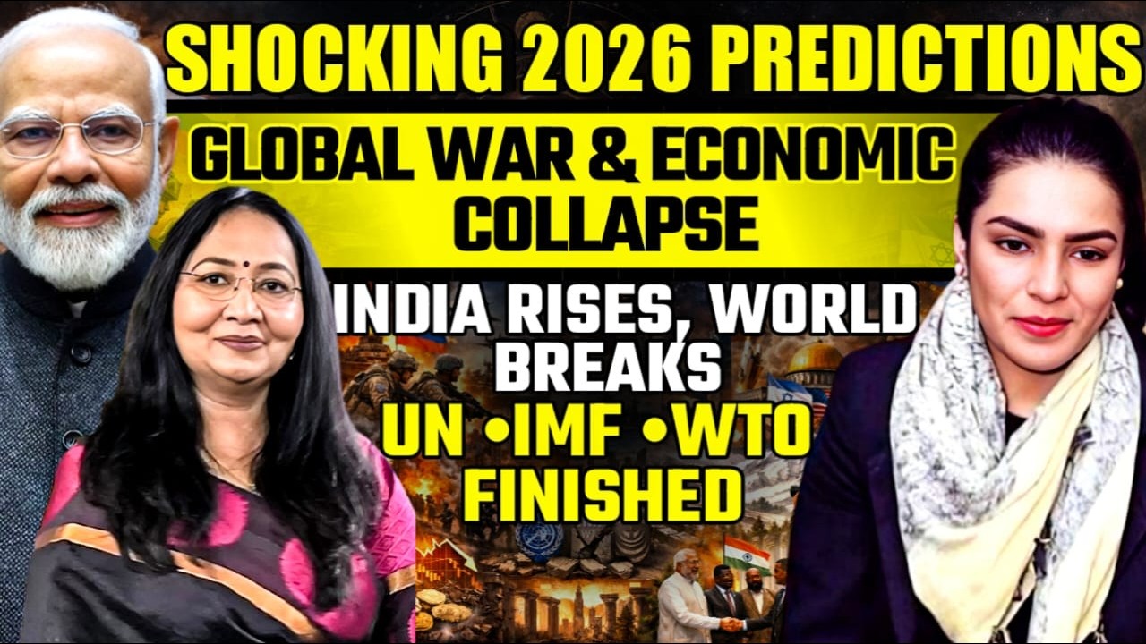 Shocking 2026 Predictions: Global War, Economic Collapse & India&rsquo;s Rise| Reena Sharma | Amber Zaidi