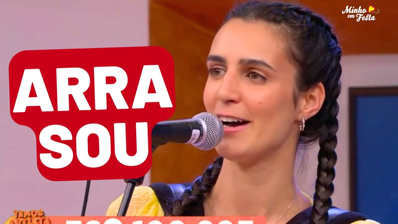 Jovem Cantadeira  DESLUMBROU a Cantar esta Música Tradicional