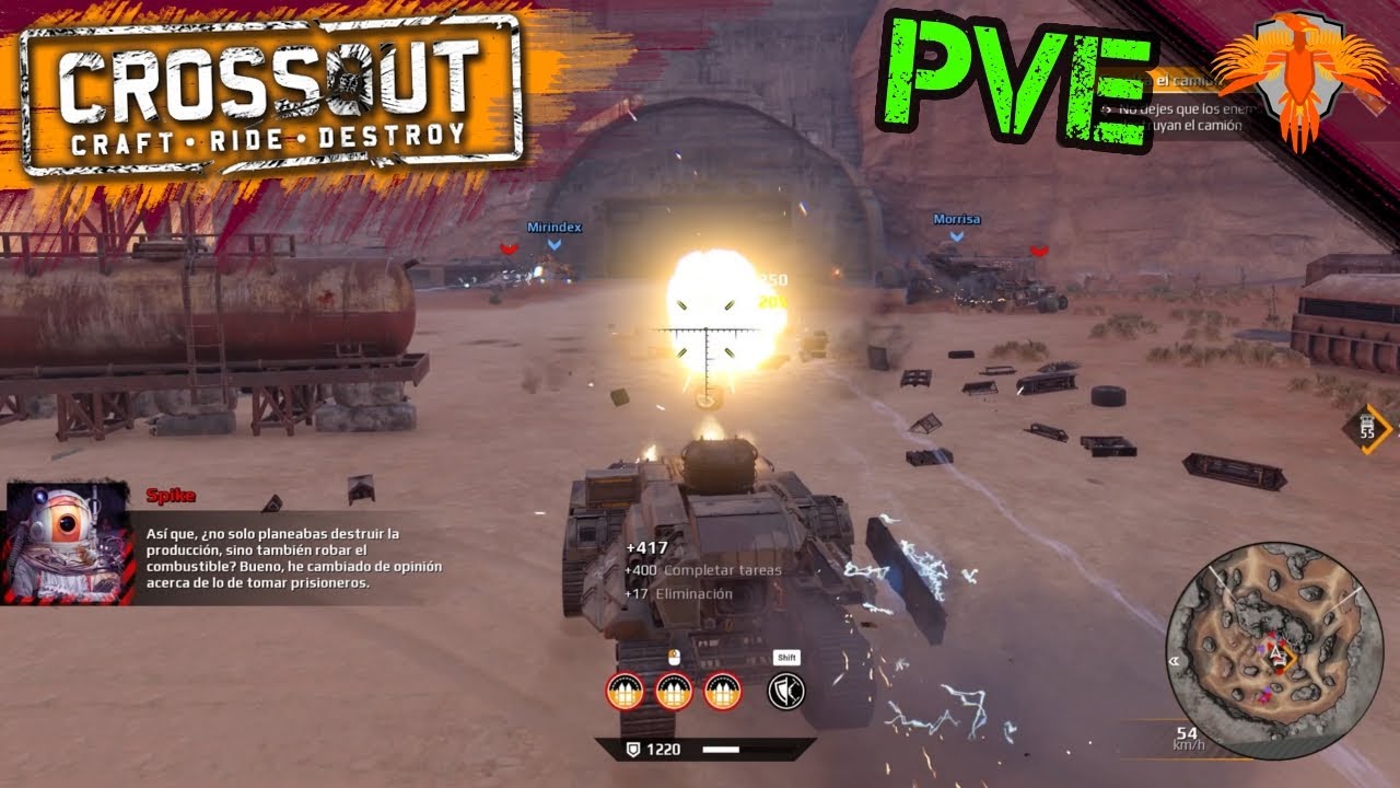 Crossout PvE Multiplayer Gameplay 2022 - PvE Battles 193 - No Commentary