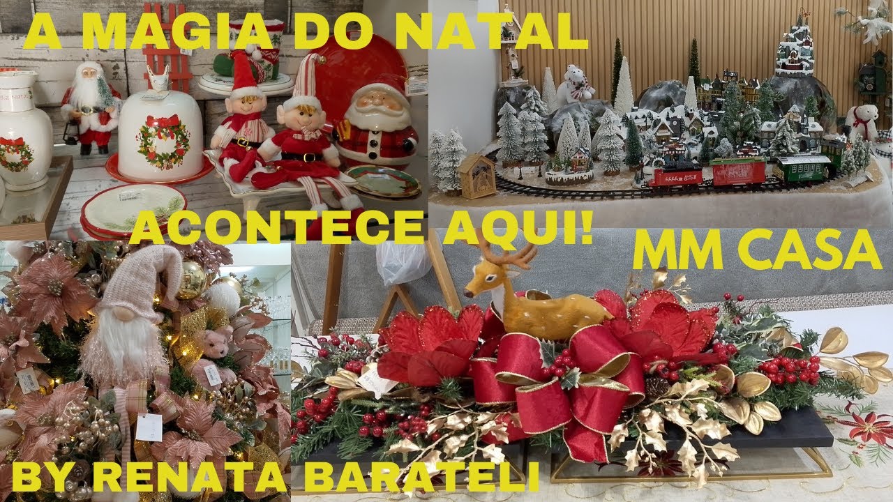 LINDOS ACHADINHOS DE NATAL QUE VC SÓ ENCONTRA AQUI/MM CASA/AS MELHORES TENDÊNCIAS/MUITAS NOVIDADES
