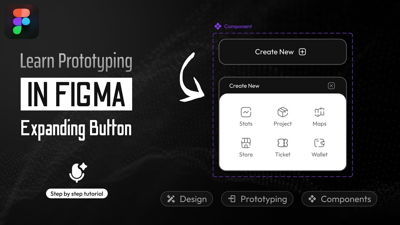 Animated Button | Learn Prototyping | Figma | DVxUI