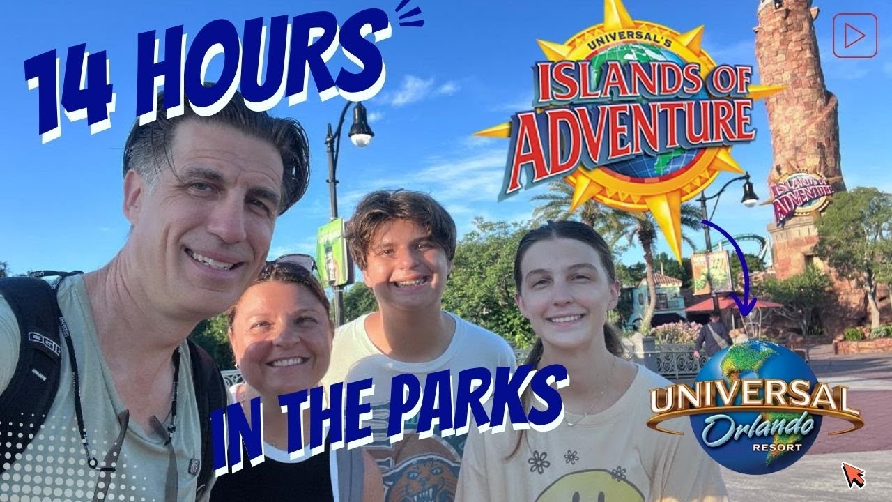 Islands of Adventure and Universal Studios - 14 Hours in the parks - Vacation mode