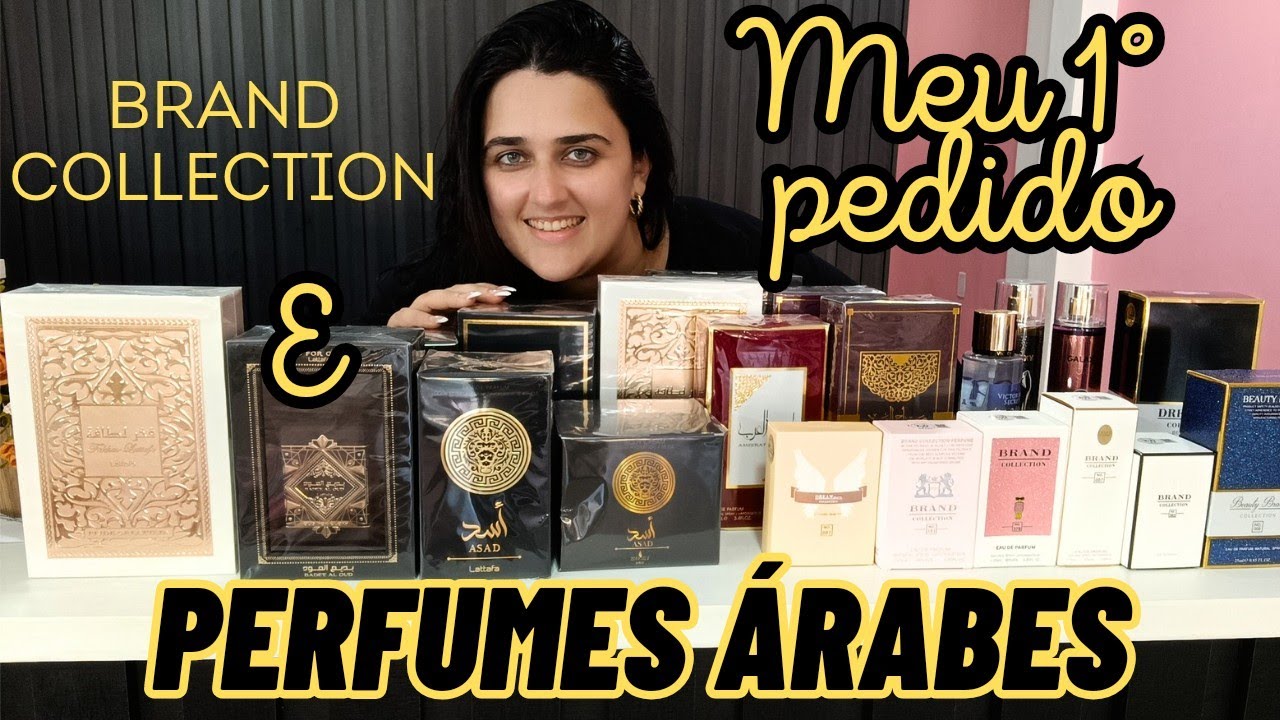 MEU 1° PEDIDO DE PERFUMES ÁRABES + BRAND COLLECTION | MOSTREI TUDO!