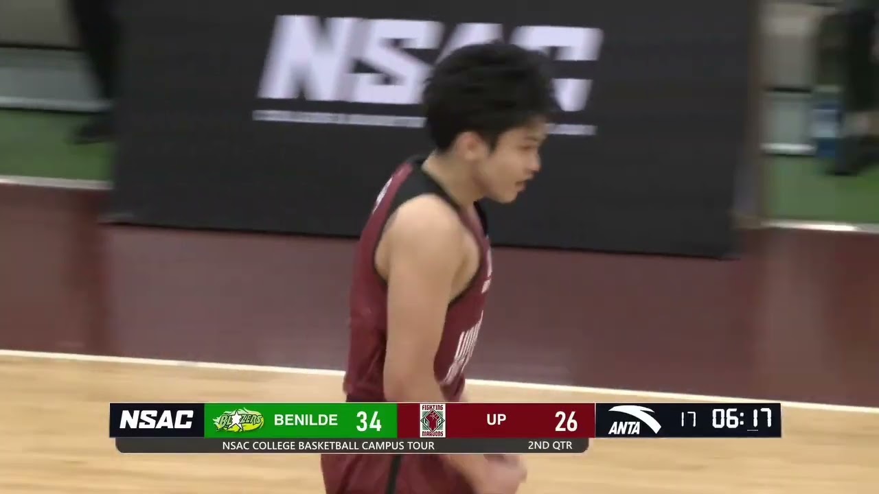 Дебют Энди Джемао! Основные моменты матча UP Fighting Maroons MBT на NSAC 2026, UP против CSB, 25...