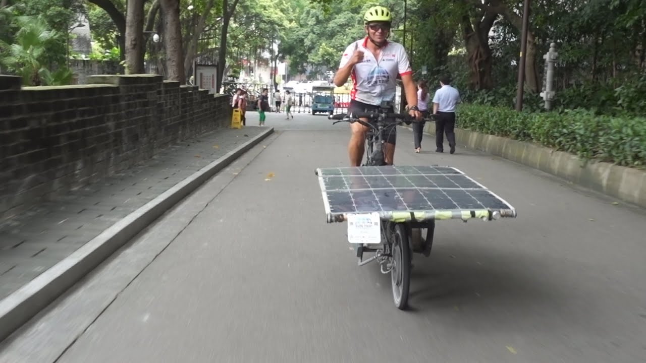 Solar Powered Cargo Ebike Touring the World!