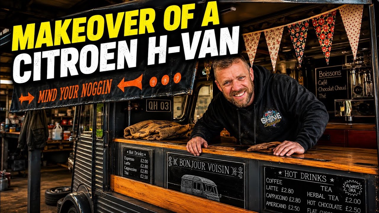 Repairing A Old Classic 1970s Citroen H Van PART 1