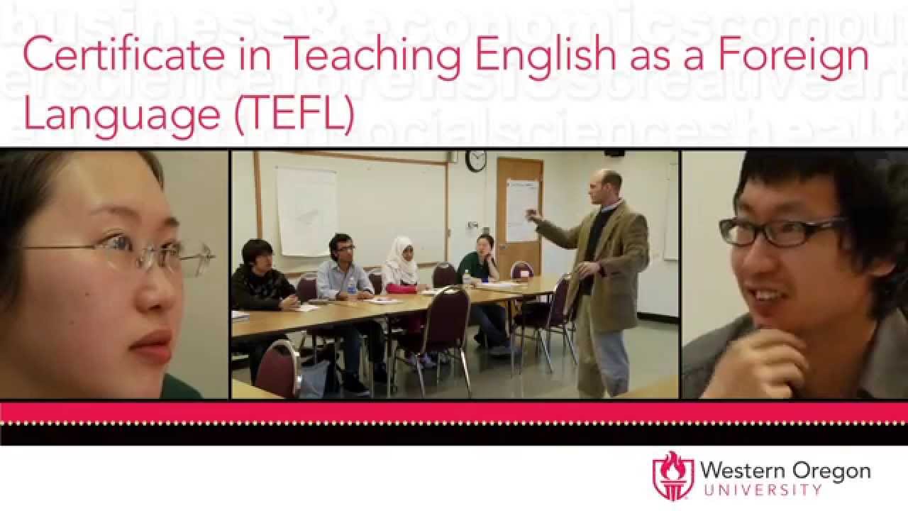Teaching English as a Foreign Language