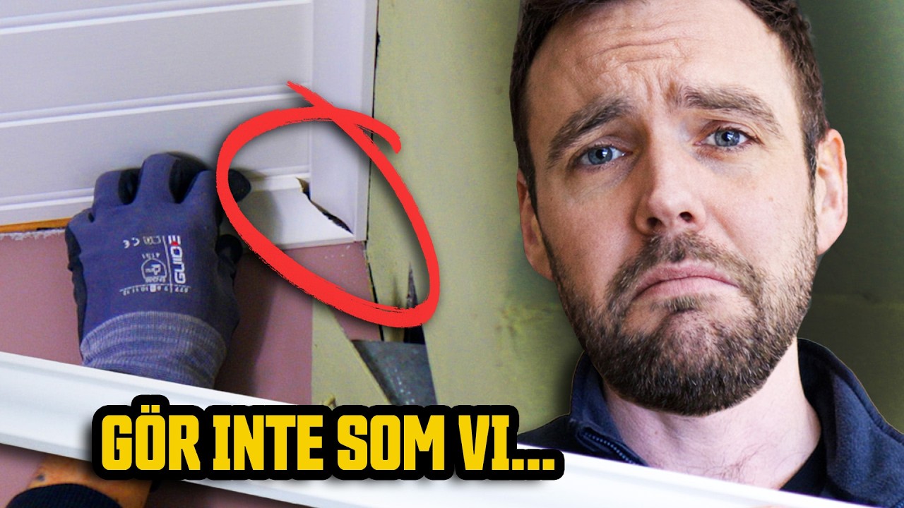 S&Auml;TTA TAKLISTER! (Den sv&aring;ra v&auml;gen - Det Instagram-snickarna inte ber&auml;ttar)