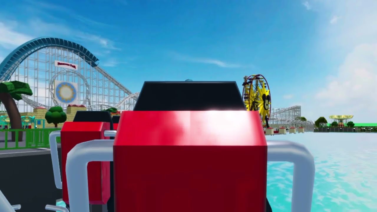 California Screamin’ (2010) Theme Park Tycoon Recreation POV - Disney California Adventure - Back