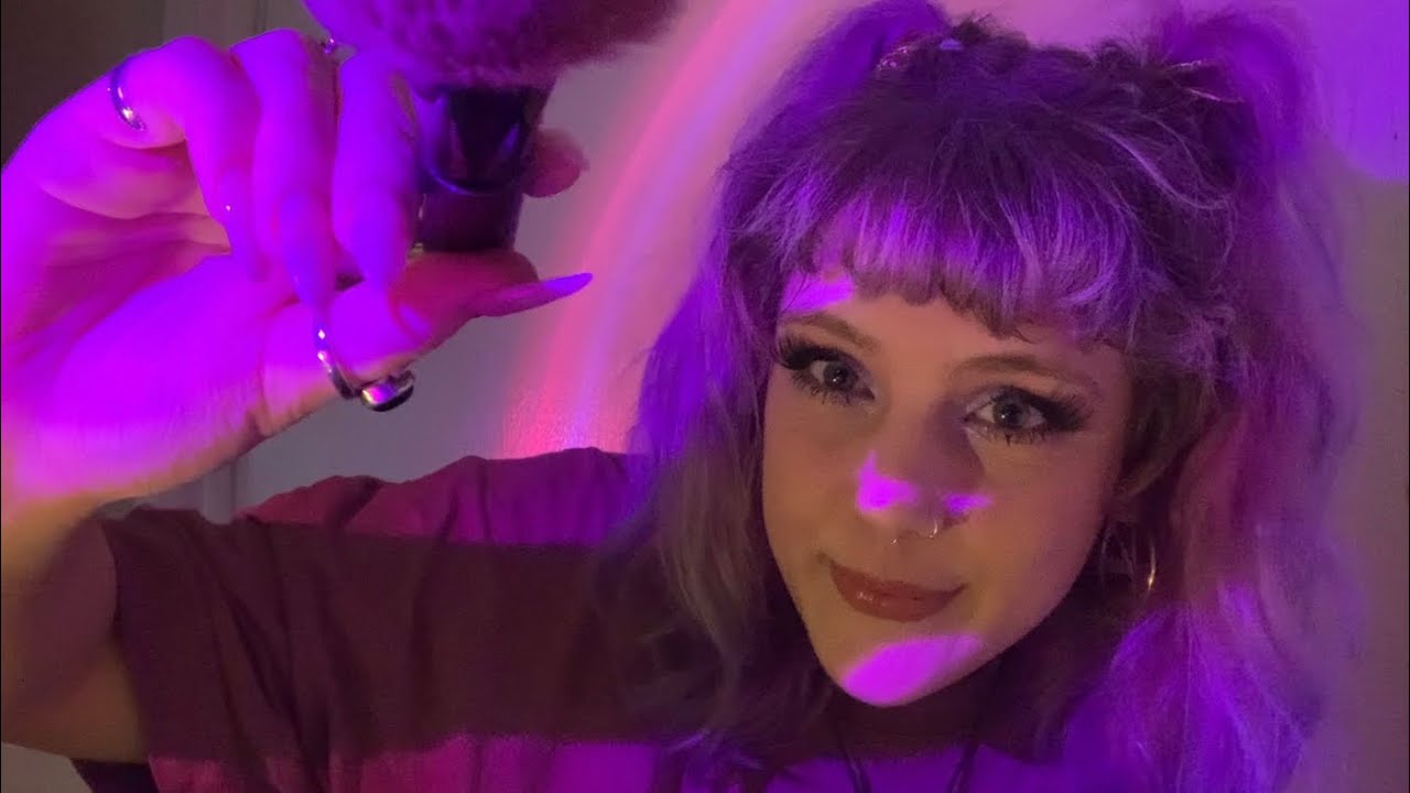 💤CHAOTIC ASMR: Measuring, spoolie nibbling, spit painting, inaudible, doing your eyebrows + more!💤