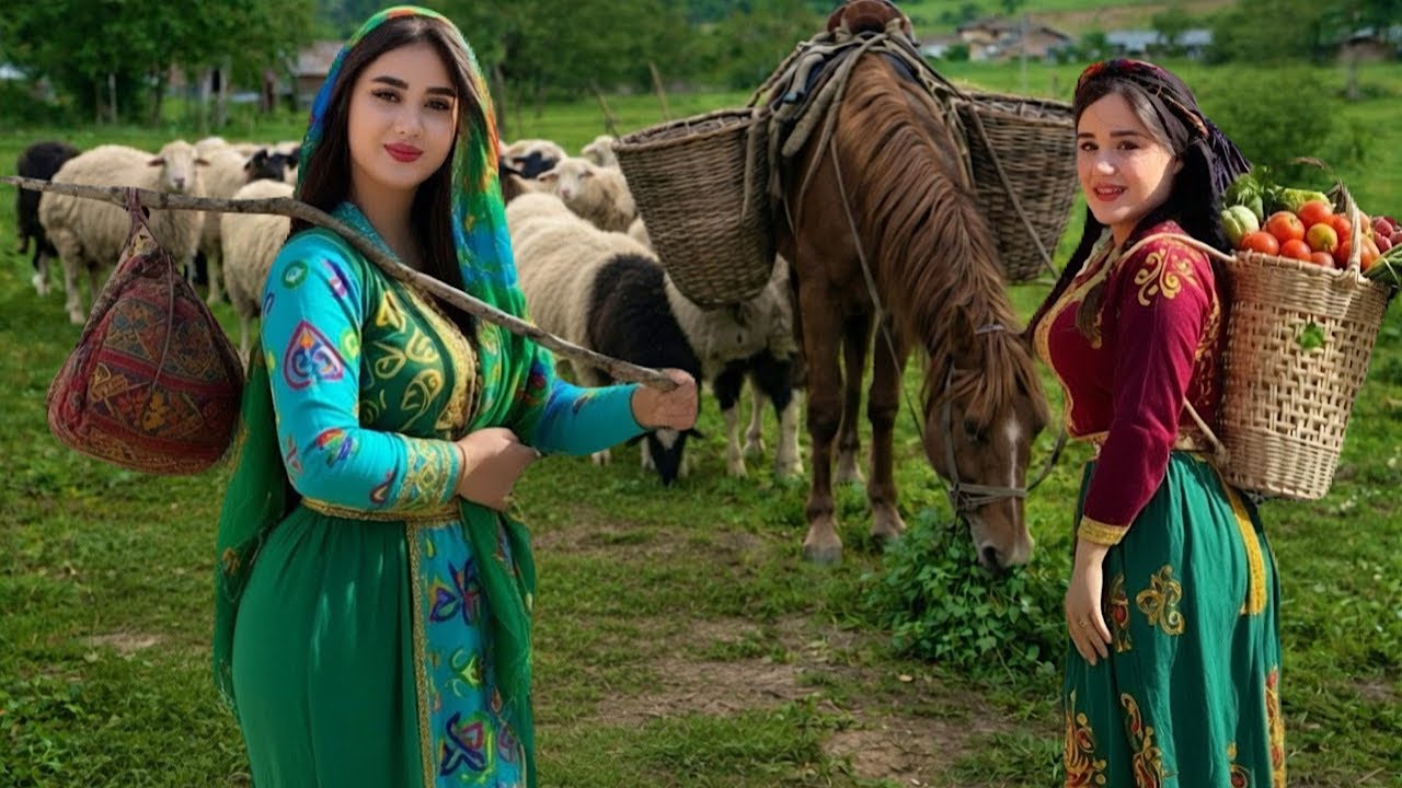 Secrets of the Last Mountain Nomads | How Rural Girls Live in the Highlands?