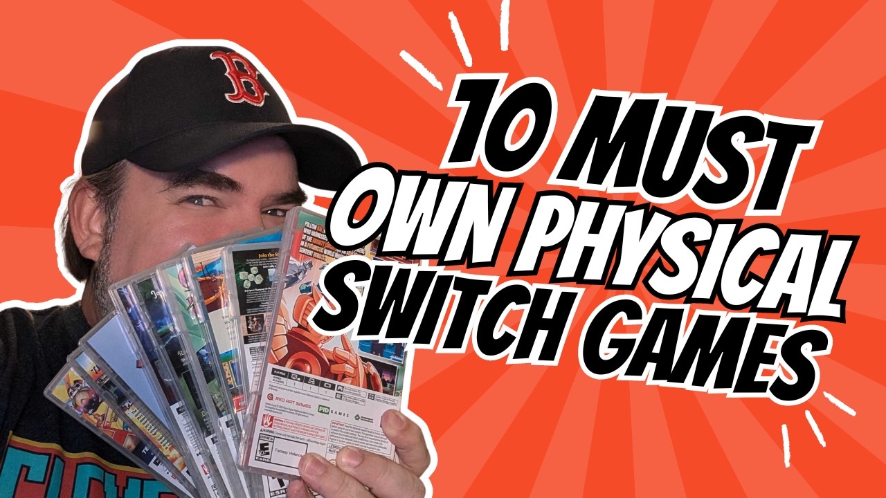 Не ПРОПУСТИТЕ эти 10 ВАЖНЫХ физических игр для вашего Switch!