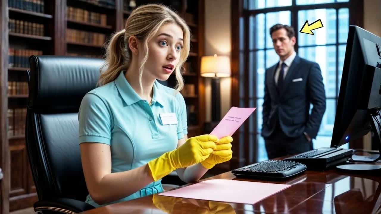 Alleinerziehende Mutter putzte nachts das Büro des Chefs, bis er ihr Geheimnis entdeckte.