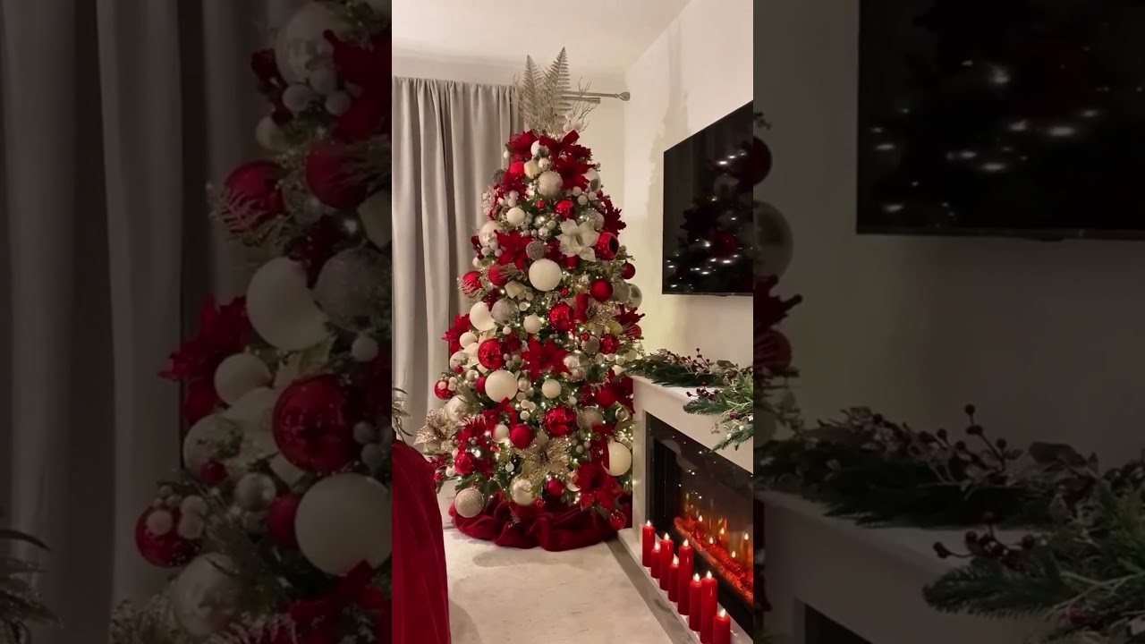 2025 Christmas ~ Decorate Christmas tree In your Bedroom #christmas #christmastree #decoration