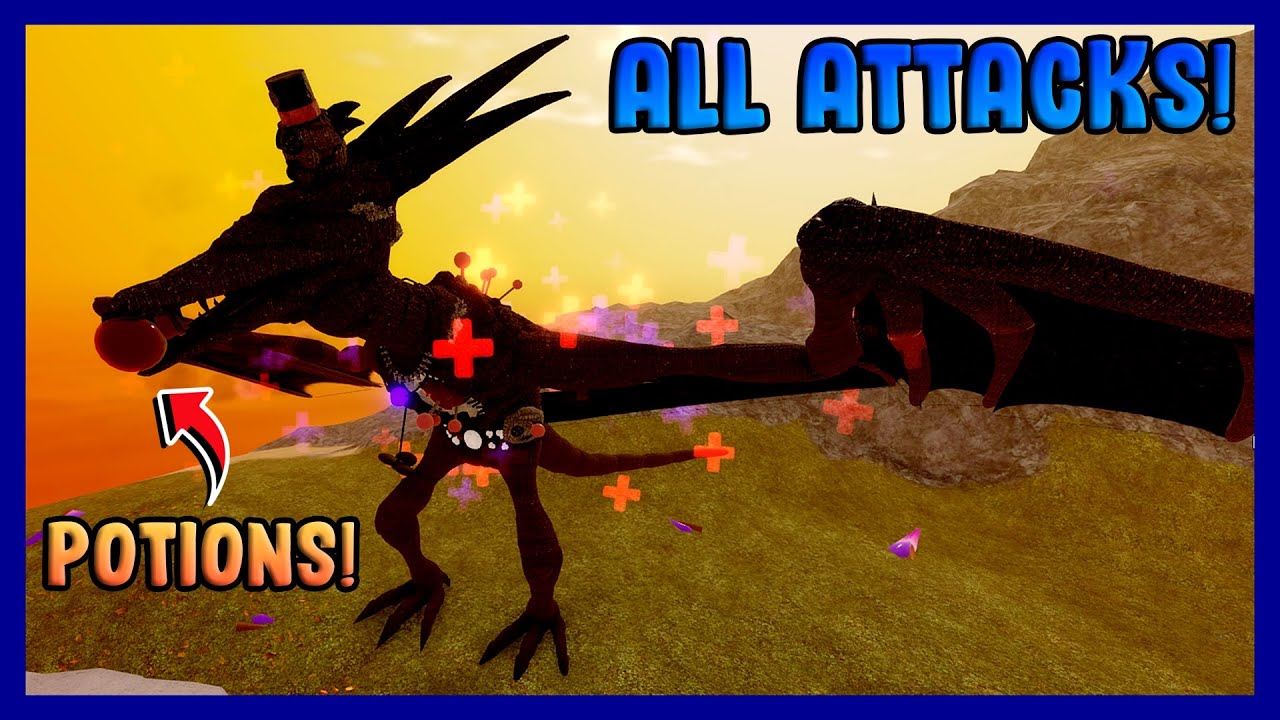 Roblox Kaiju Universe - ALL VOODON TRINKETS ATTACKS!
