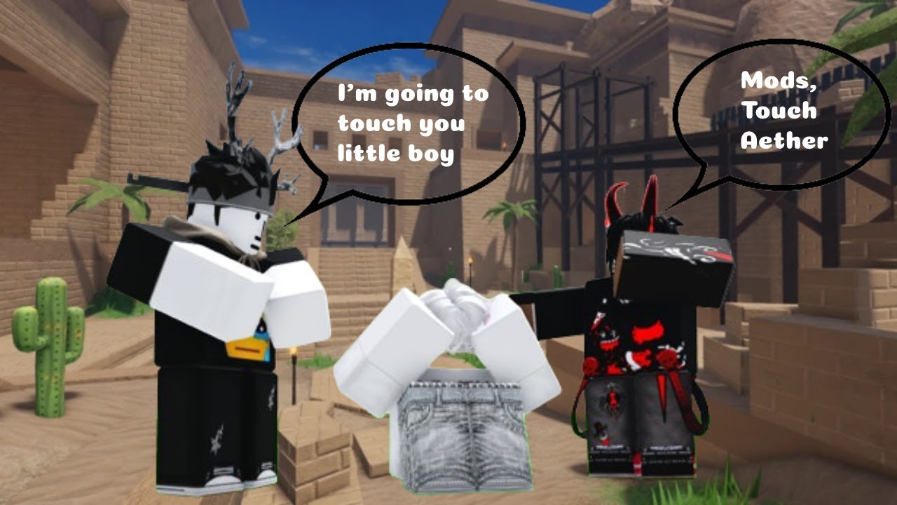Being UNHINGED in Roblox Evade VC!