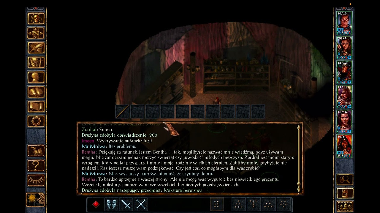 Baldur's Gate Enhanced Edition Chapter 2 random gameplay pt 4 on Mac!