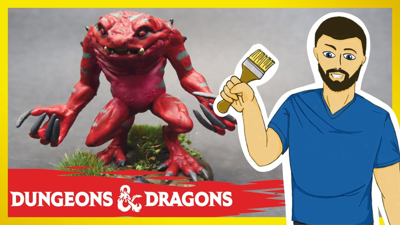 HOW TO PAINT| Red Slaad [Wizkids]