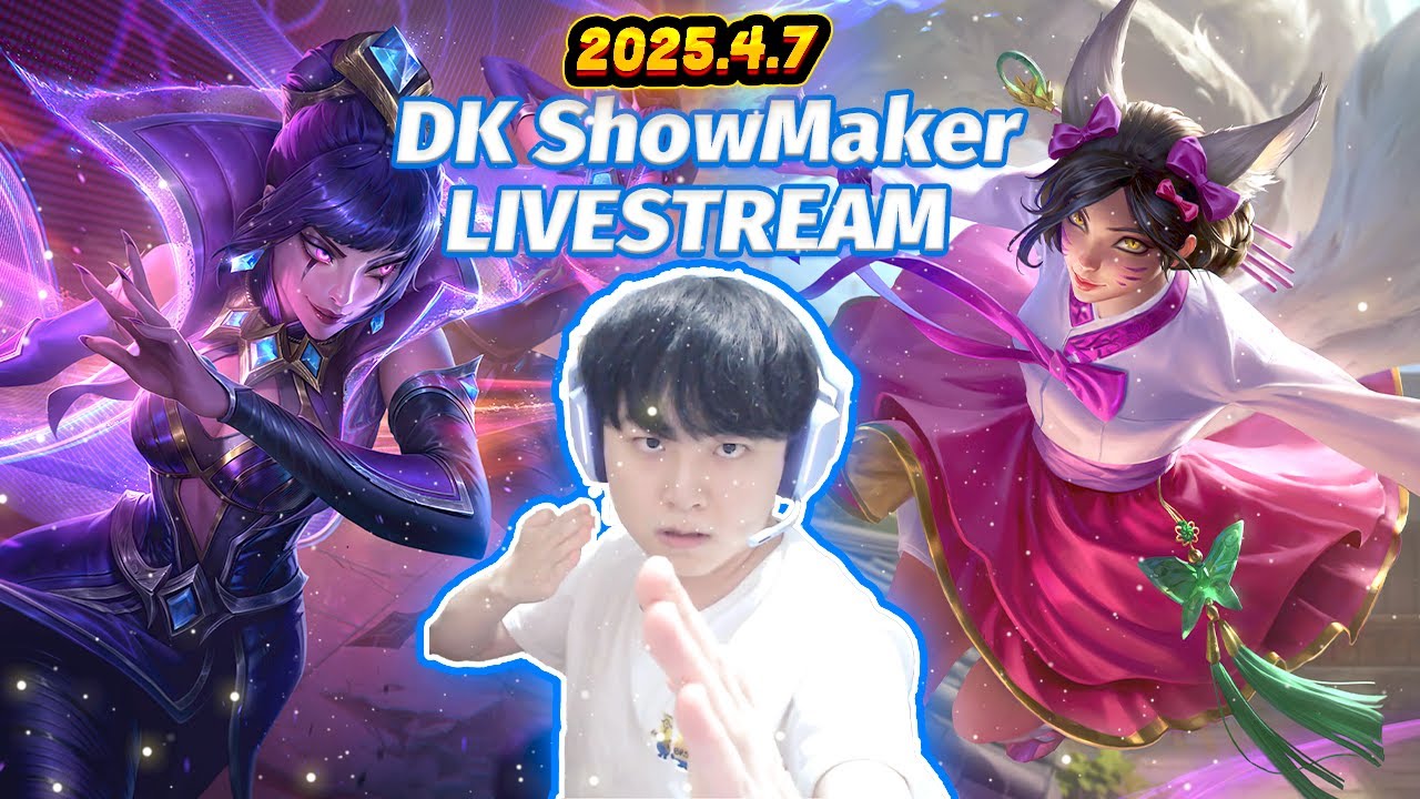 DK ShowMaker Fullstream 2025.4.7 KR Challenger Gameplay