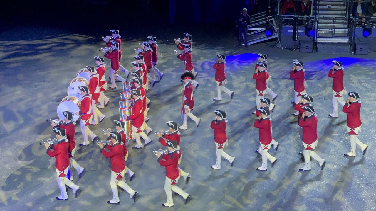 United States Old Guard Fife and Drum Corps Royal Edinburgh Military Tattoo 2025