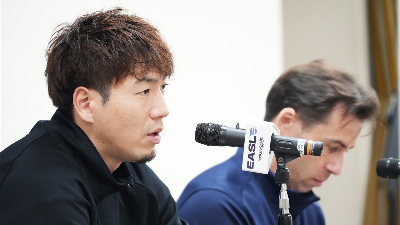 【試合後会見】EASL 2/11(水祝) 台北富邦ブレーブス戦 #6 比江島選手