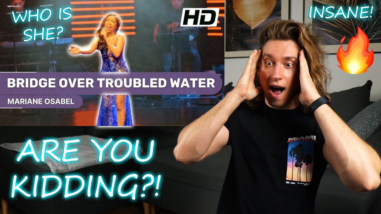 Marian Osabel - Bridge Over Troubled Water ( So Hyang version) best so far! | Singer Reaction!