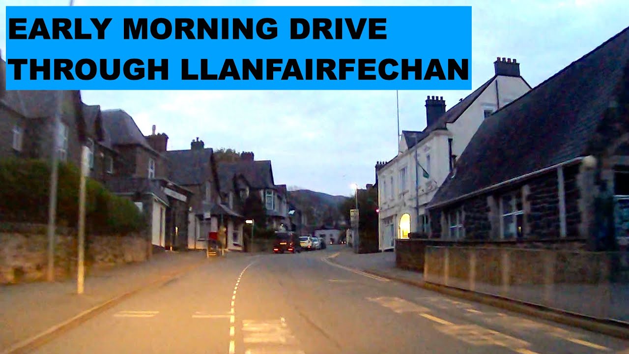 Relaxing 6am drive on the A55 & through Llanfairfechan N Wales - 20/04/25 // dashcam footage // ASMR