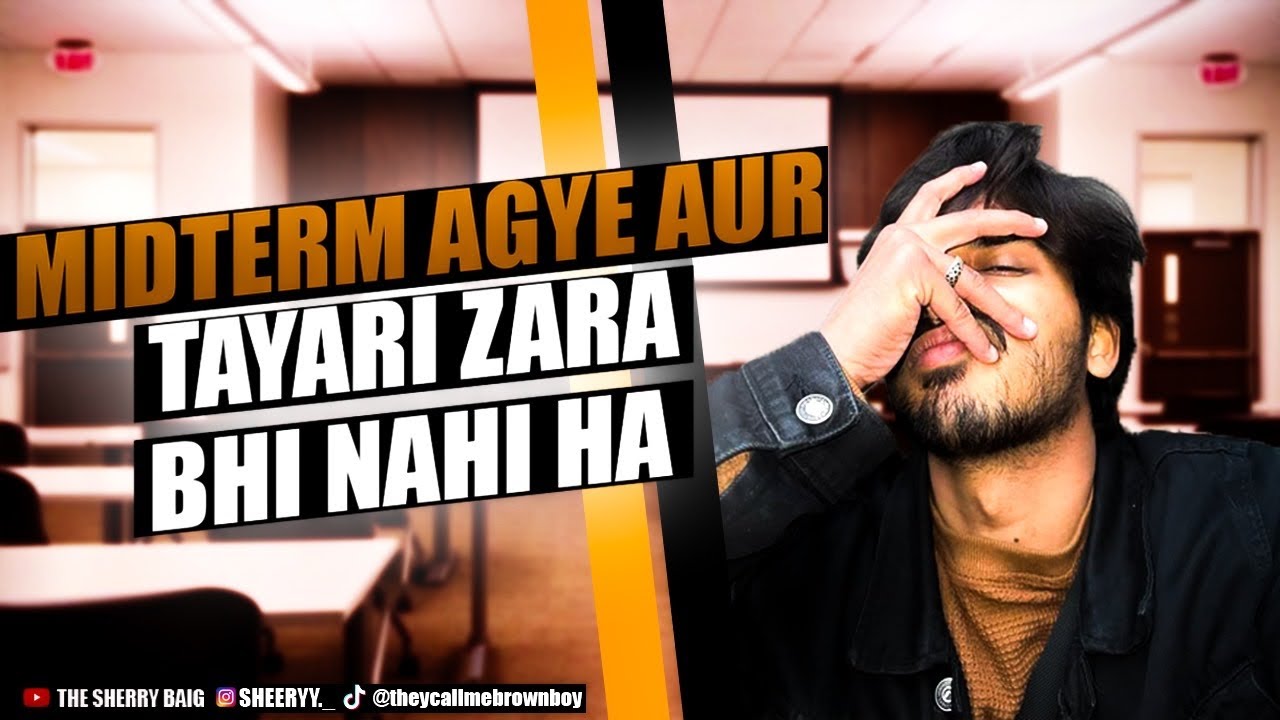 Mid term agye or tayar bhi nhi hai 😭| | UOL (Sargodha)| 365 Days| Sherry Baig |Day 04