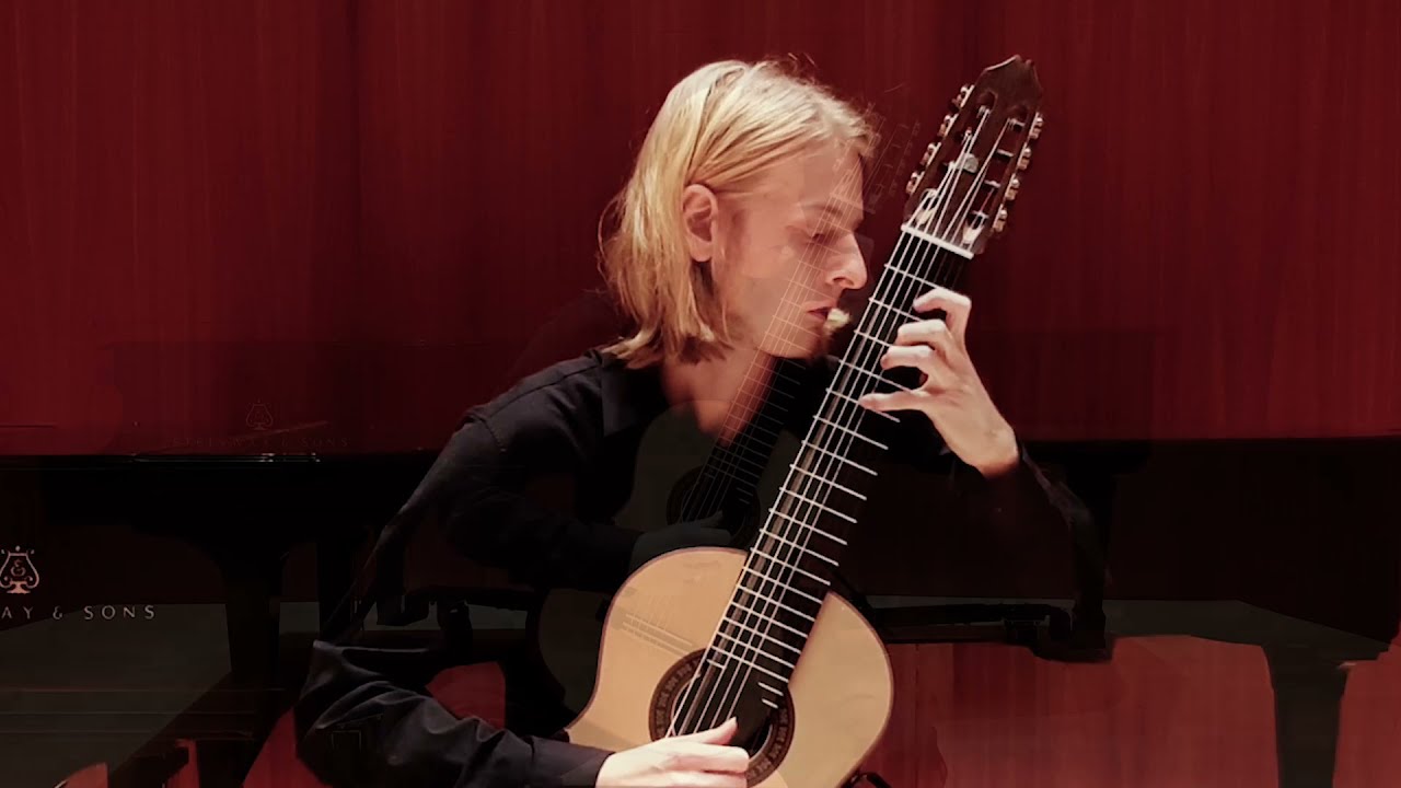 J.S. Bach for 8 String Guitar - Fuga BWV 1003