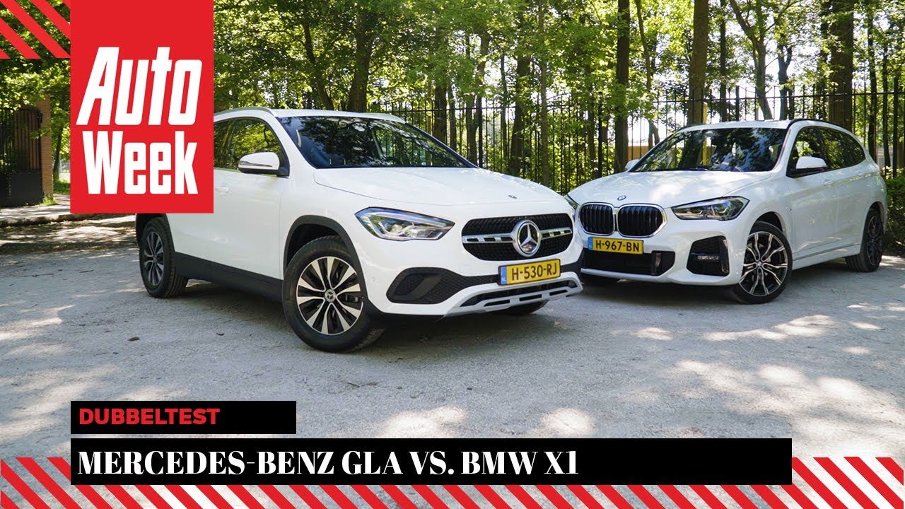 Mercedes-Benz GLA vs. BMW X1 - Dubbeltest - English subtitles