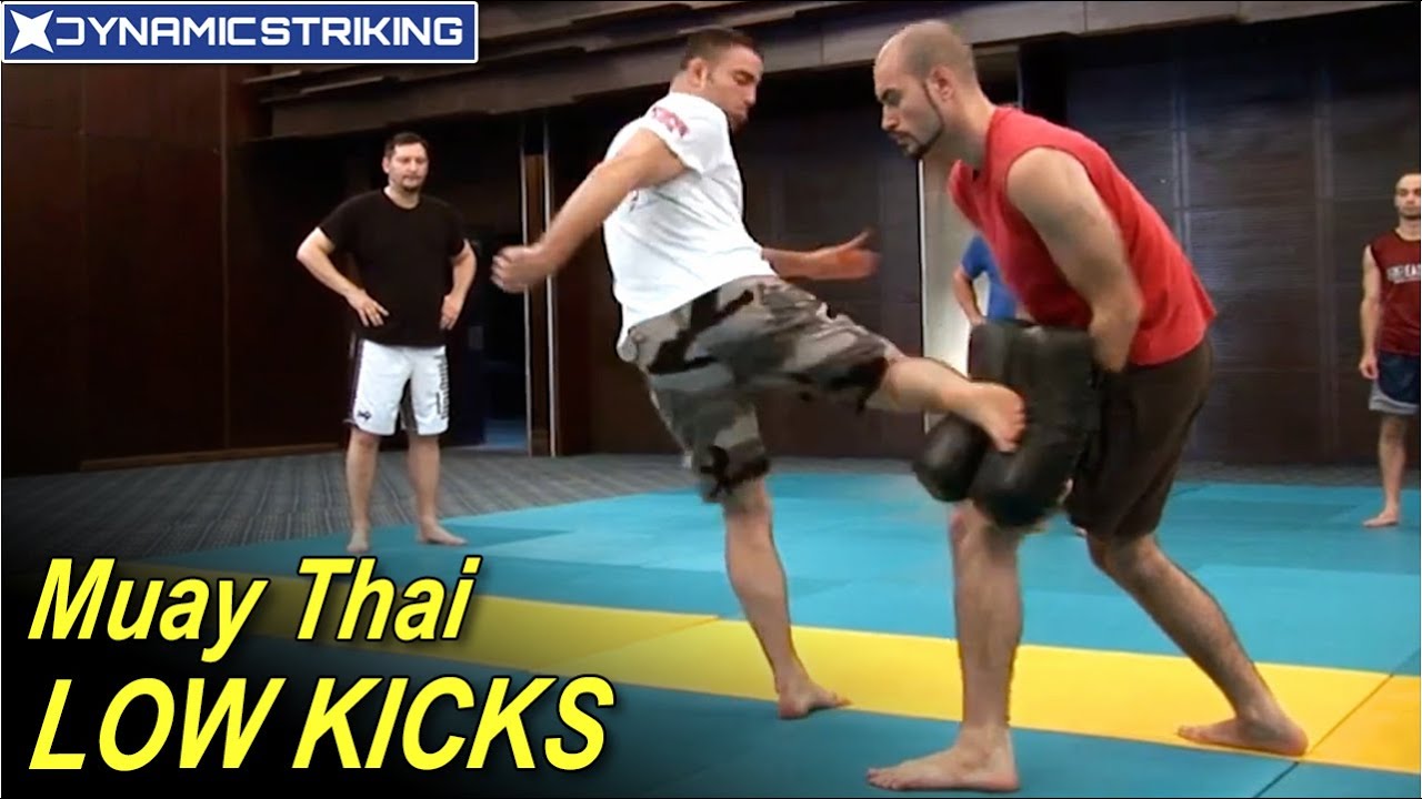 How to Do Muay Thai Low Kicks by Mark Lajhner