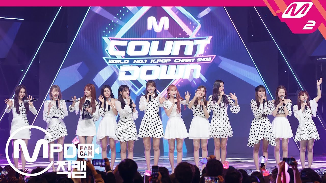 [MPD직캠] 아이즈원 1위 앵콜 직캠 4K ‘비올레타(Violeta)’ (IZ*ONE FanCam No.1 Encore) | @MCOUNTDOWN_2019.4.18
