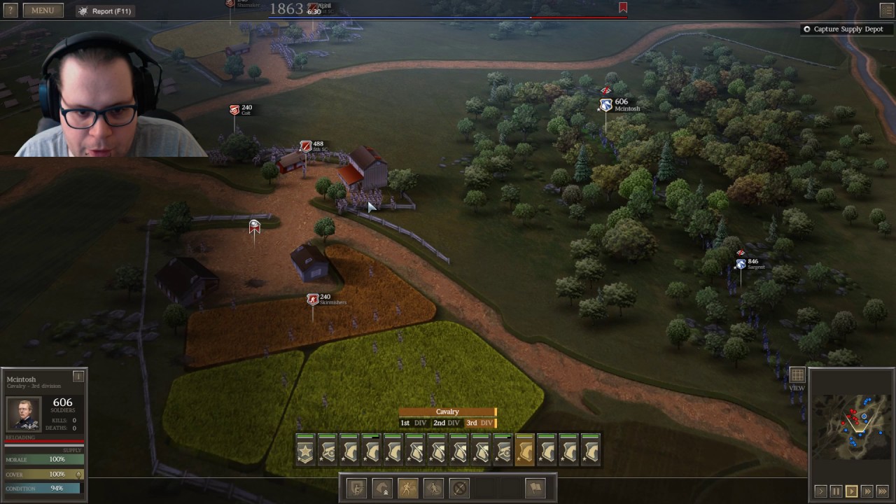 Ultimate General Civil War EP  21 supply raid!