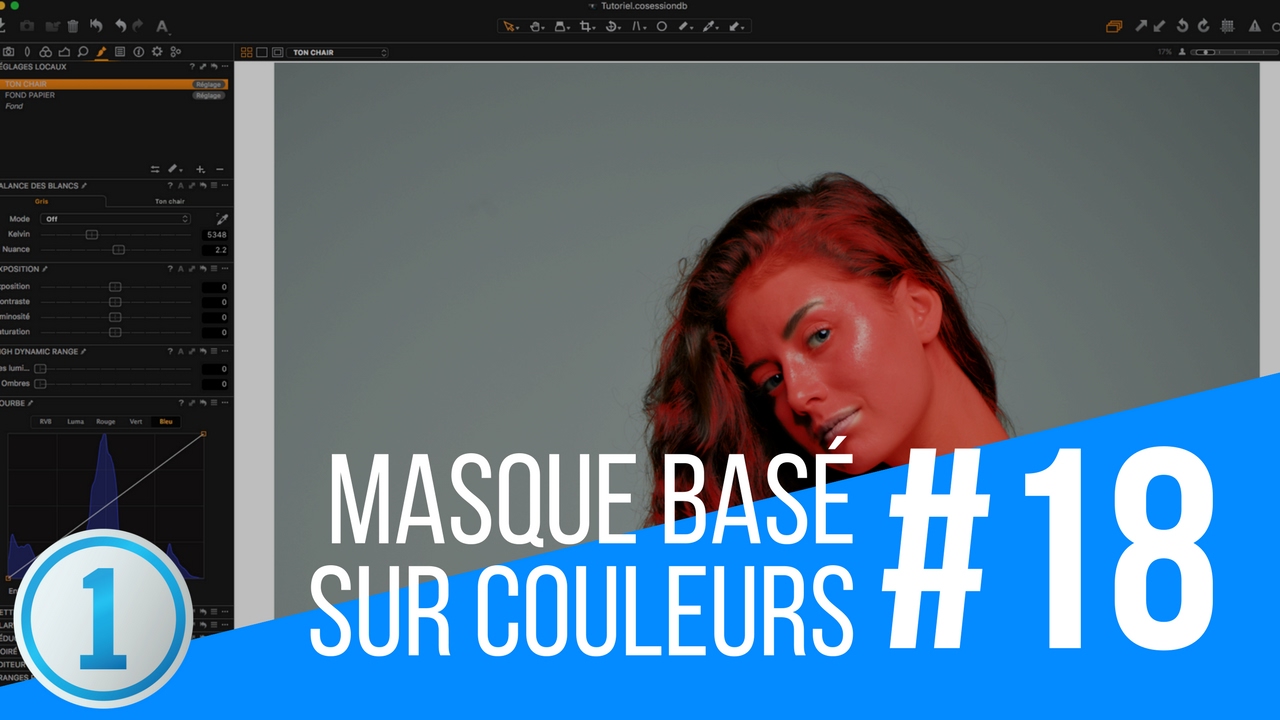 #18 - Créer Masque par Sélection de Couleur dans Capture One 10 (français)