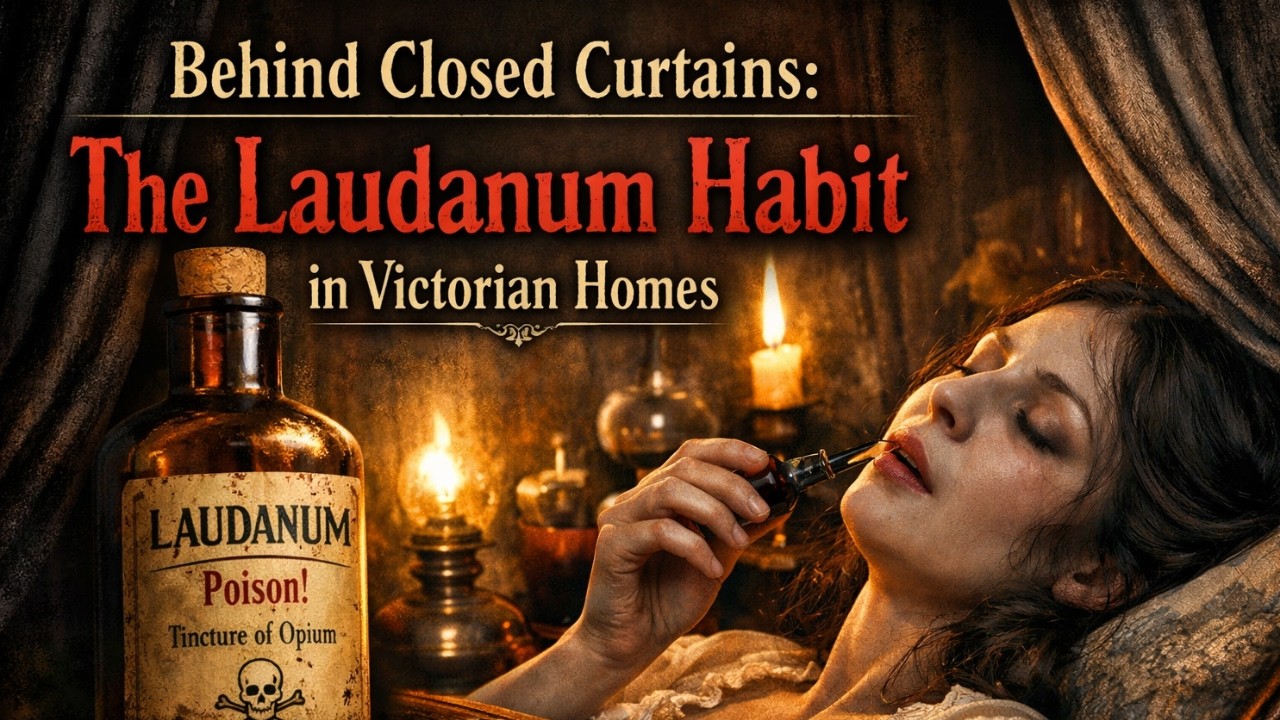 Behind Closed Curtains: The Laudanum Habit in Victorian Homes